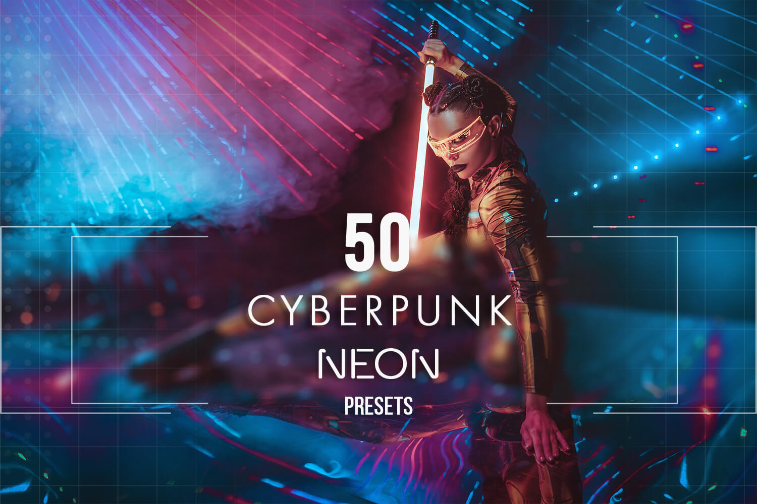 Cyberpunk Neon Lightroom Presets